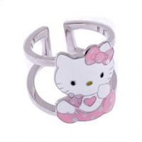 Anello Hello kitty Donna Baby Little Kitty in Argento ANKT6-14 - ANKT6-14